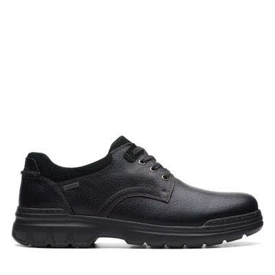 Clarks Rockie Walk GTX Schnürschuh Schwarz