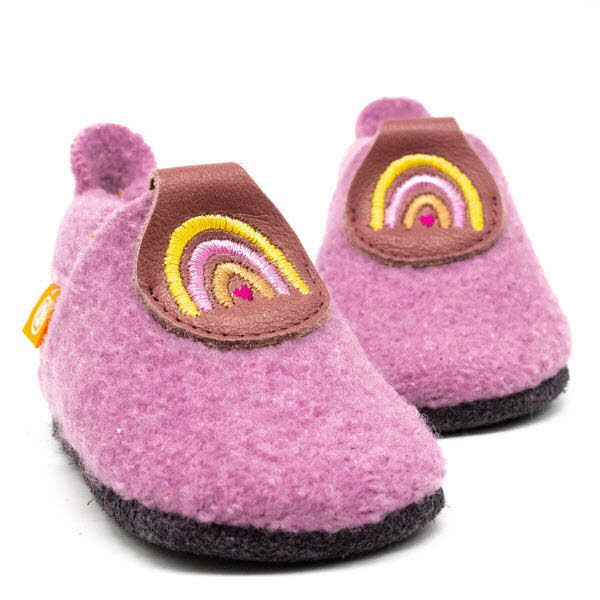 Orangenkinder Hausschuh Pink - Bild 1