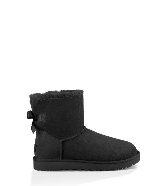 UGG Mini Bailey Bow II Black - Bild 1