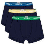 Lacoste Trunks Boxers 3-Pack Blau