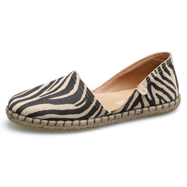 Verbenas Espadrille Schwarz