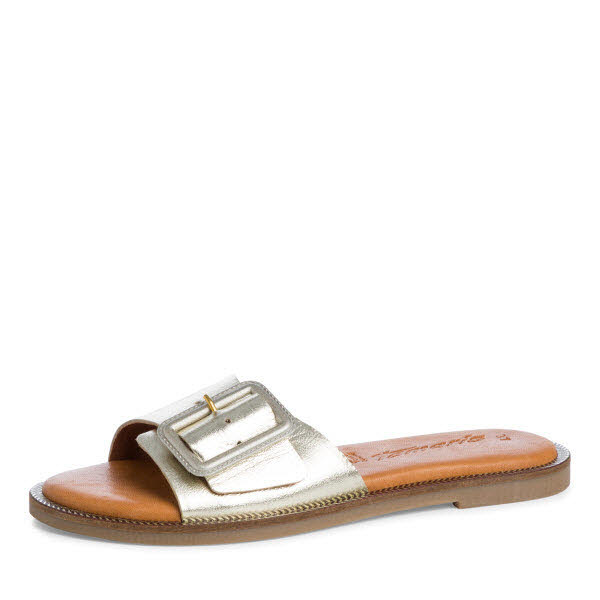Tamaris Pantoffel Gold - Bild 1