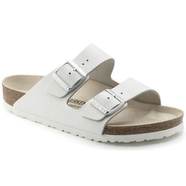 Birkenstock ARIZONA Pantoffel "Schmal" Weiß