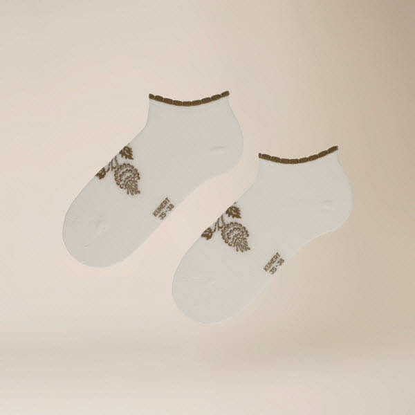Kunert Sneakersocken Weiß