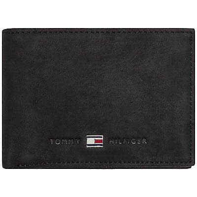 Tommy Hilfiger JOHNSON MINI CC FLAP AND COIN POCKE Geldbörse Schwarz