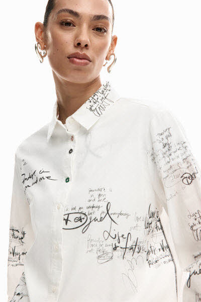 Desigual Bluse Weiß - Bild 1