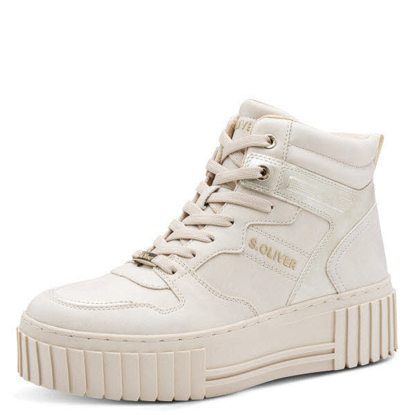 S. Oliver Schnürboot Off White - Bild 1