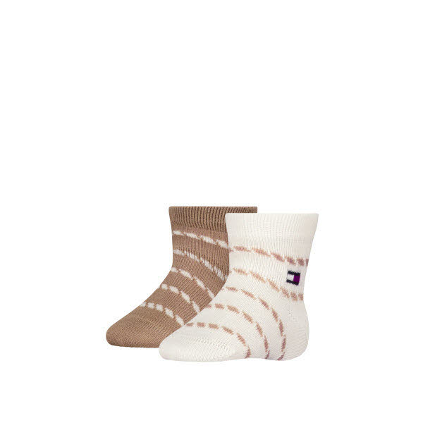 Tommy Hilfiger Socken 2-Pack Khaki - Bild 1