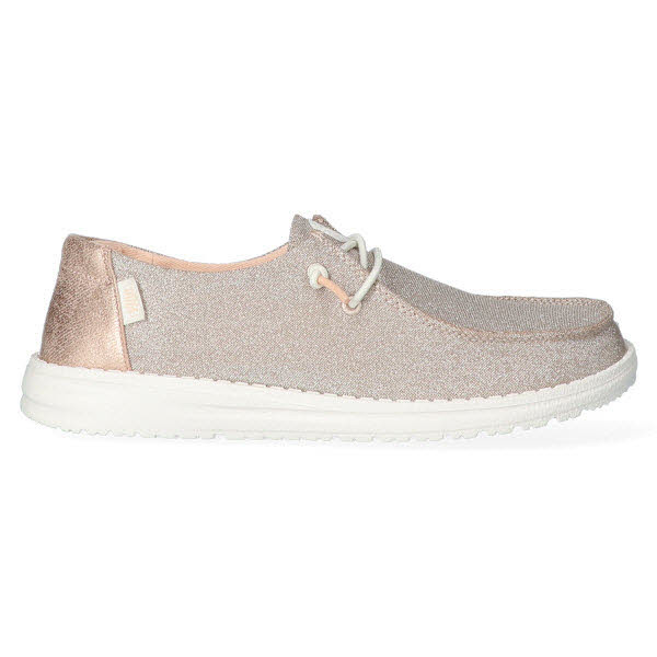 HeyDude Wendy Metallic Sneaker Beige - Bild 1