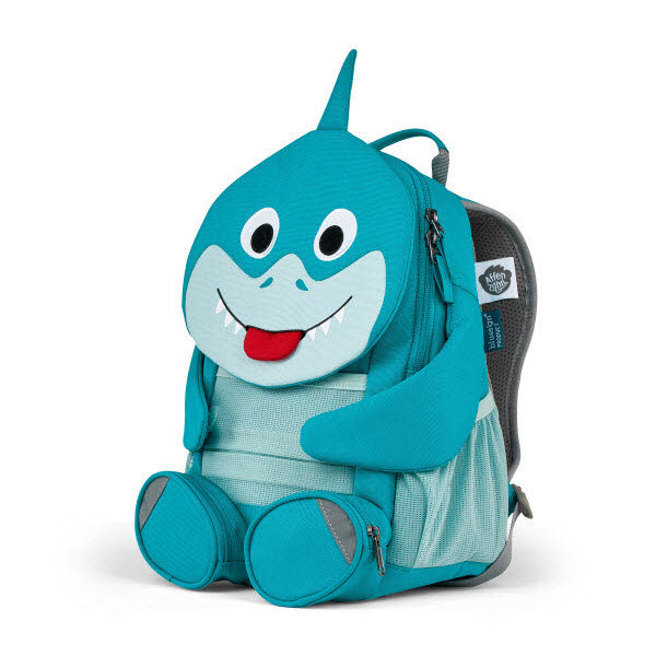 Affenzahn Großer Freund Rucksack Hai Blau - Bild 1