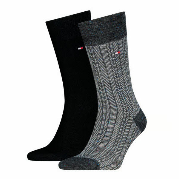 Tommy Hilfiger Socken 2-Pack Schwarz