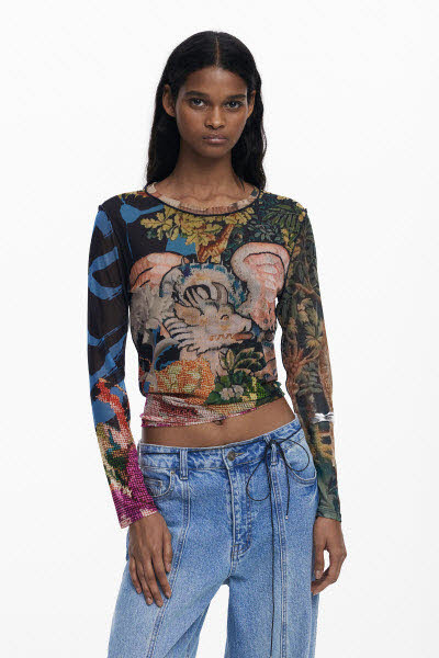 Desigual Shirt Bunt - Bild 1