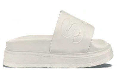 Superga CLEAR IDENTITY PLATFORM Slides Weiß - Bild 1