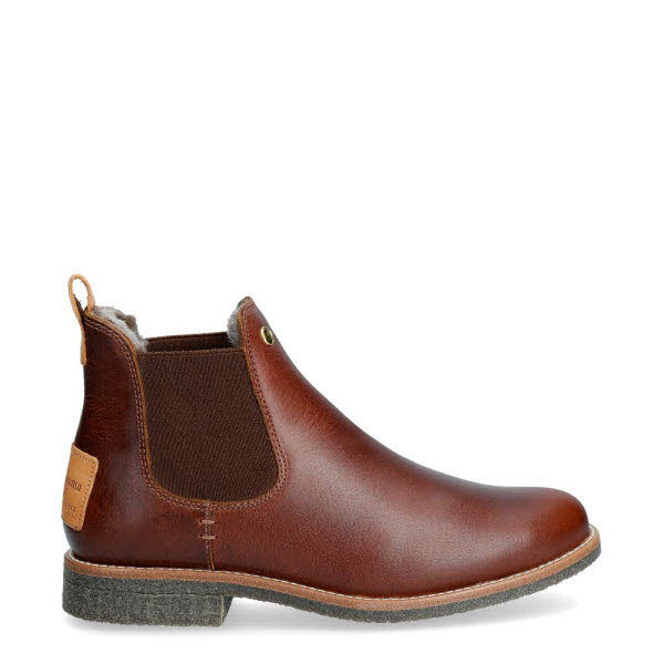Panama Jack GIORDANA IGLOO Stiefelette Lammfell Braun