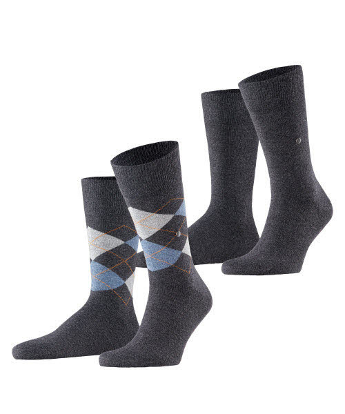 Burlington Socken 2-Pack Grau - Bild 1