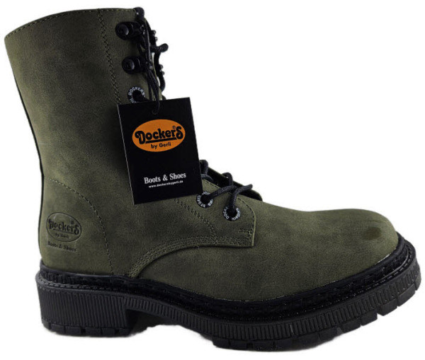 Dockers Schnürboot Khaki - Bild 1