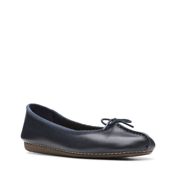 Clarks Freckie Ice Ballerina Blau - Bild 1