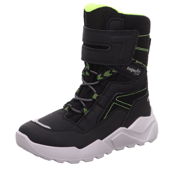 Superfit Klettboot Warmfutter Schwarz