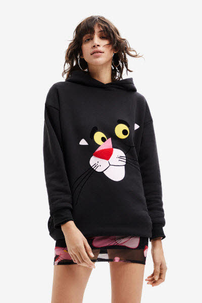 Desigual Sweatshirt Schwarz - Bild 1