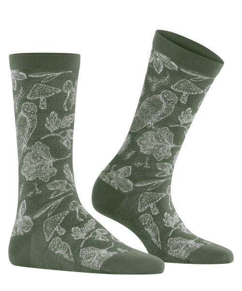 Burlington Socken Oliv - Bild 1