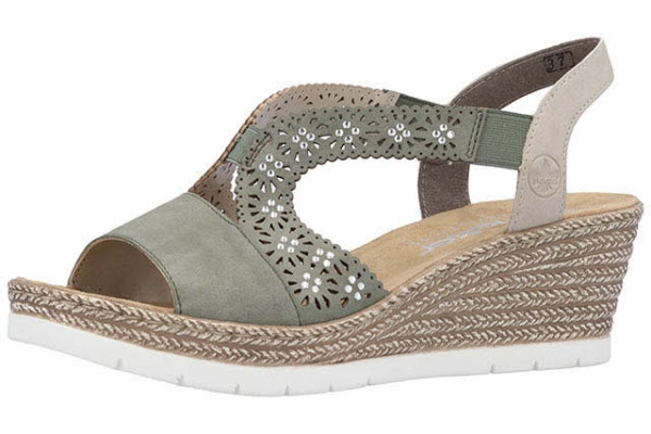 Rieker Sandale Grün - Bild 1