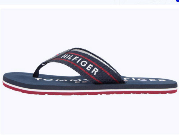 Tommy Hilfiger Pantoffel Blau