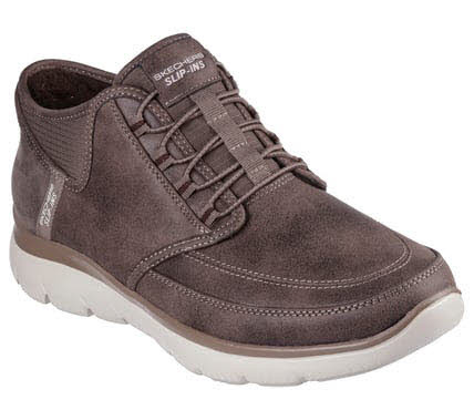 Skechers Sneaker Slip Ins Braun