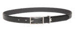 Calvin Klein SQUARE BUCKLE CK LOOP 25MM Gürtel Schwarz