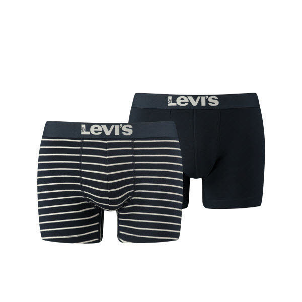 Levi´s Boxer Brief 2-Pack Blau