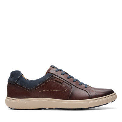 Clarks Mapstone Lace Sneaker Braun