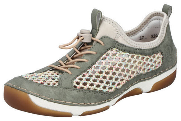 Rieker Sneaker Oliv - Bild 1
