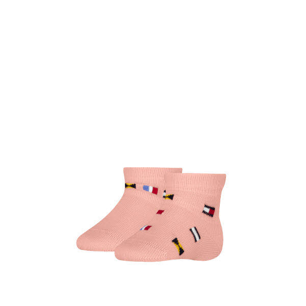 Tommy Hilfiger Socken 2-Pack Rosa - Bild 1