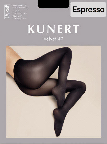 Kunert Velvet 40 Strumpfhose blickdicht Braun