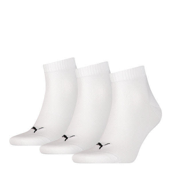 Puma Socken kurz 3-Pack Weiß