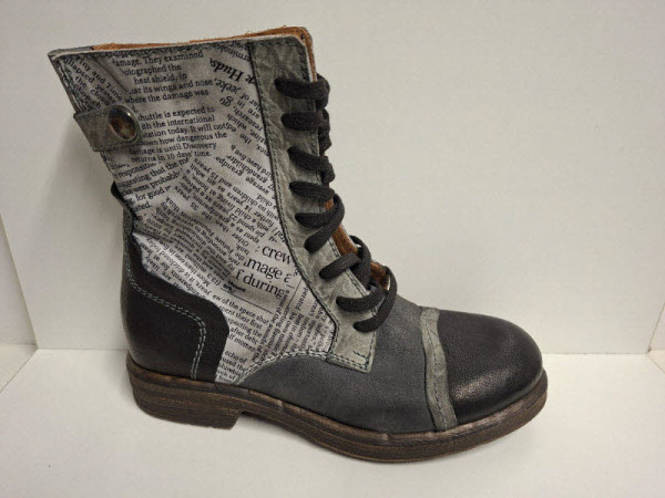 Charme Schnürstiefel Schwarz