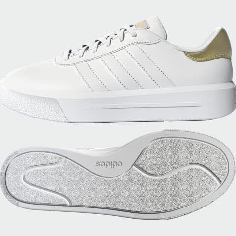 Adidas Court Platform Sneaker Weiß - Bild 1