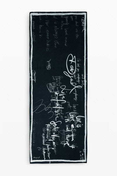 Desigual Schal Schwarz - Bild 1