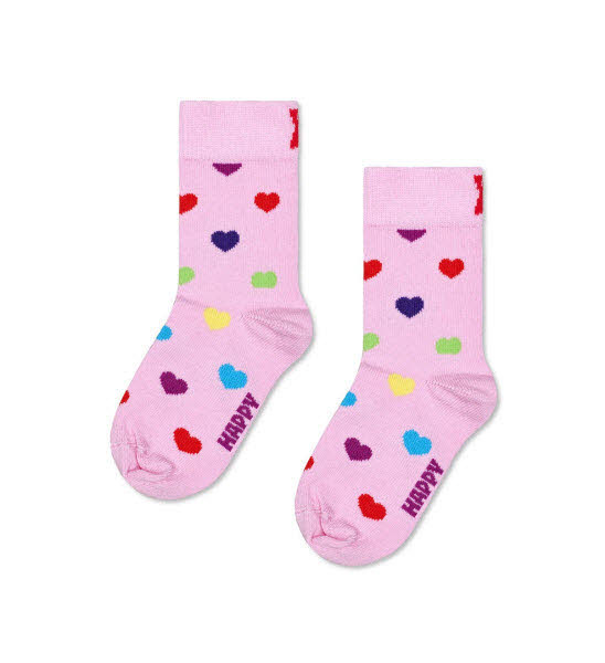 Happy Socks Heart Socken Rosa