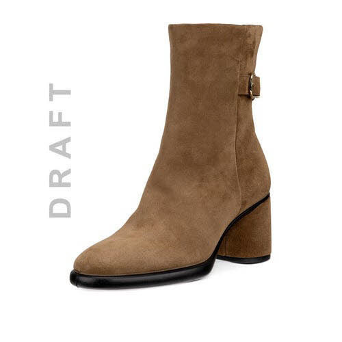 Ecco Sculpt Stiefelette Braun