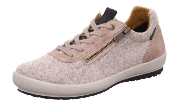 Legero Schnürschuh mit Zip Loden Beige - Bild 1