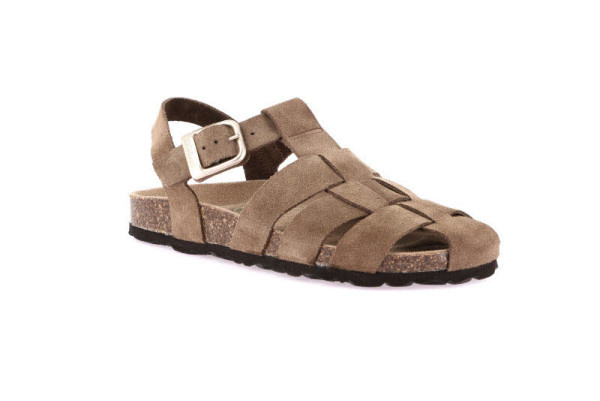 Sandale Braun