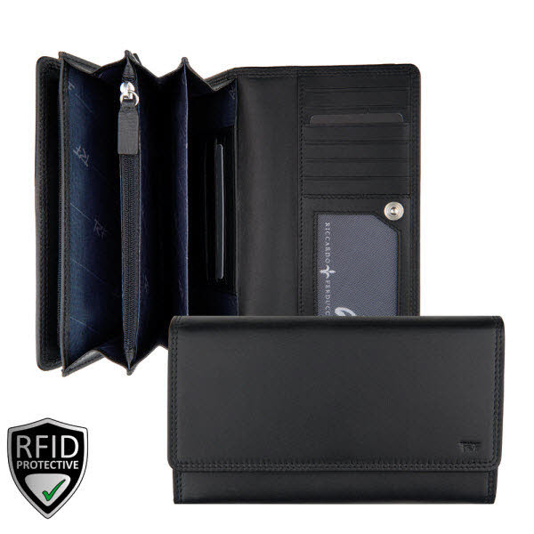 RICCARDO FERDUCCI Geldbörse Schwarz - Bild 1