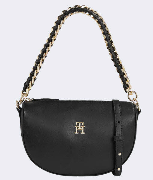 Tommy Hilfiger Schultertasche Schwarz