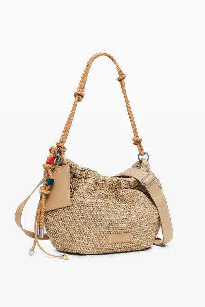 Desigual Schultertasche Beige - Bild 1