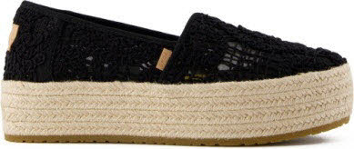 Toms Espadrille Schwarz