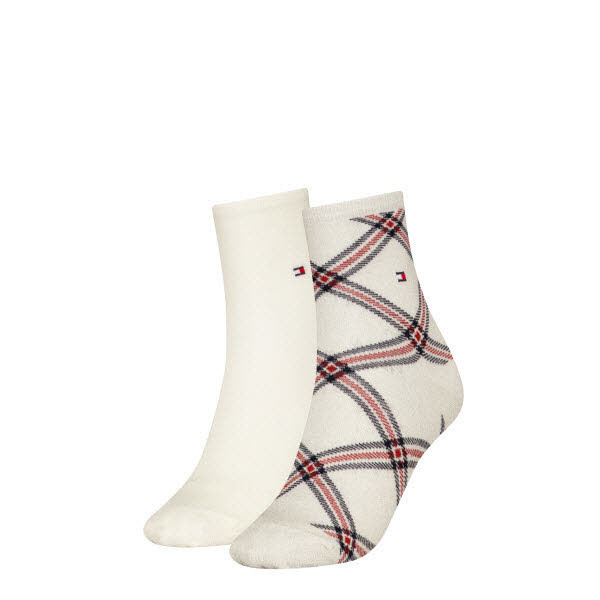 Tommy Hilfiger Socken 2-Pack Weiß - Bild 1