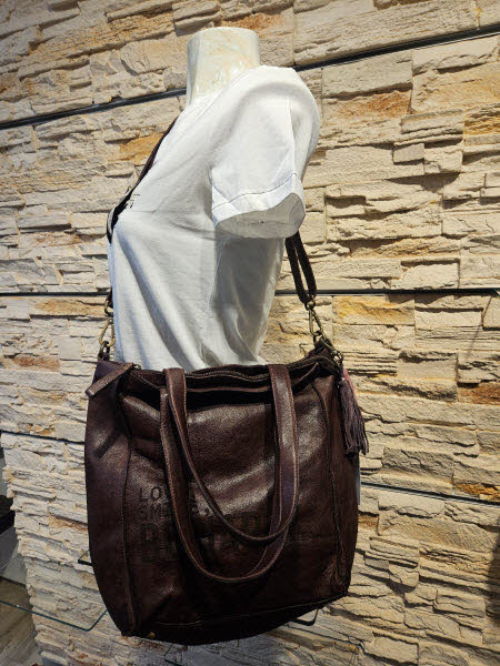 Taschendieb Shopper Braun - Bild 1