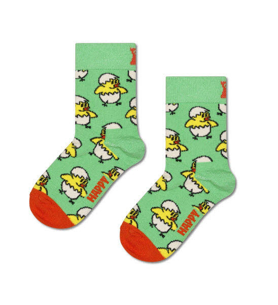 Happy Socks Chicken Egg Socken Grün