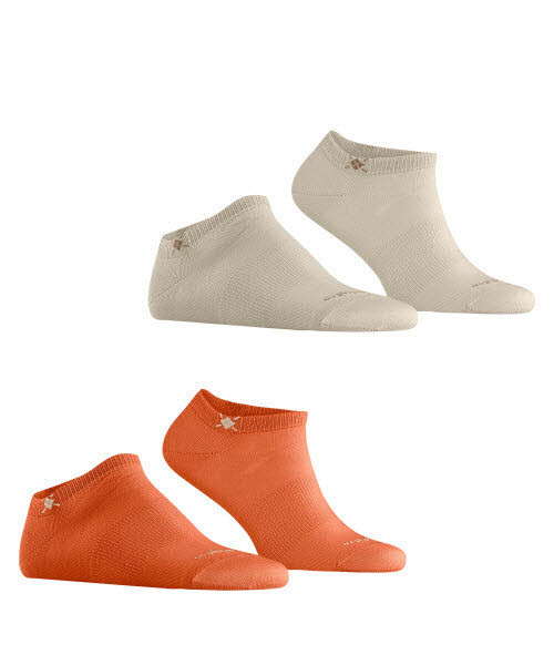 Burlington Sneakersocken 2-Pack Orange - Bild 1