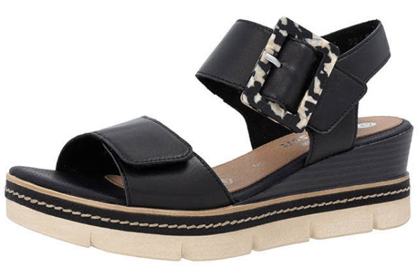 Remonte D2L5300 D2L Sandale Schwarz - Bild 1